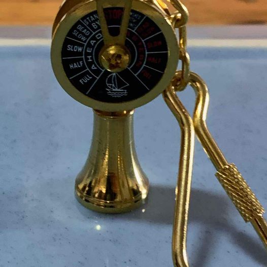Ship's Telegraph Key Ring