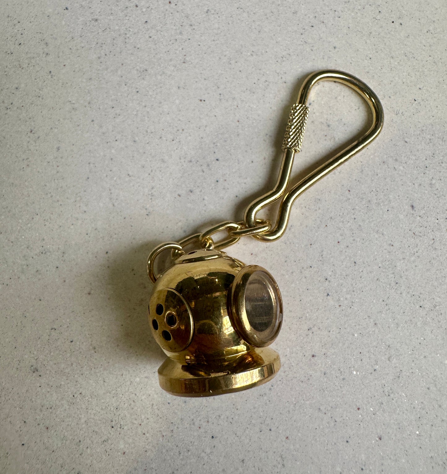 Divers Helmet Key Ring