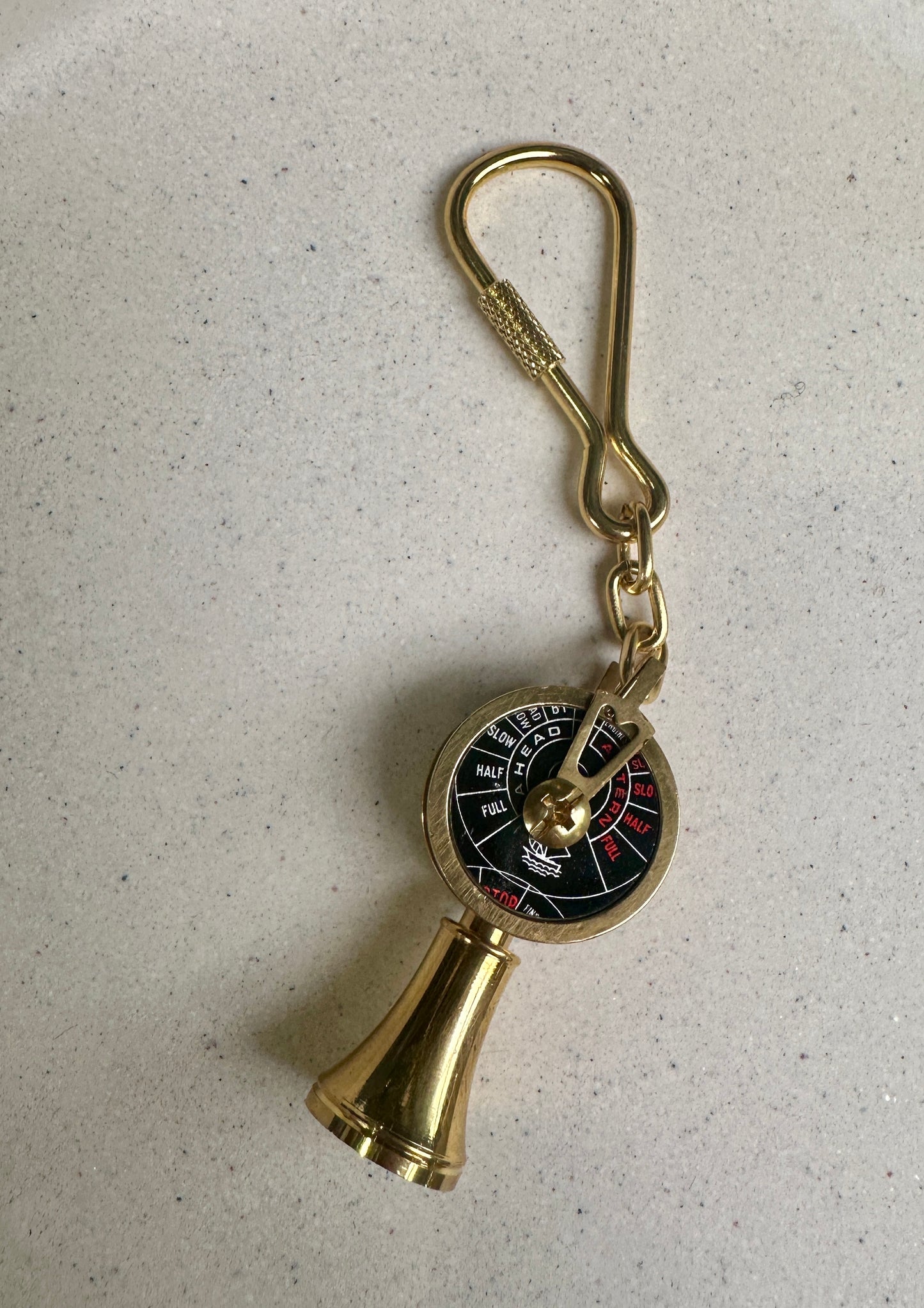 Ship's Telegraph Key Ring