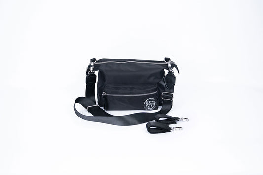 Teeny Tiny™ Pram Caddy Crossbody Bag in Midnight Mayhem