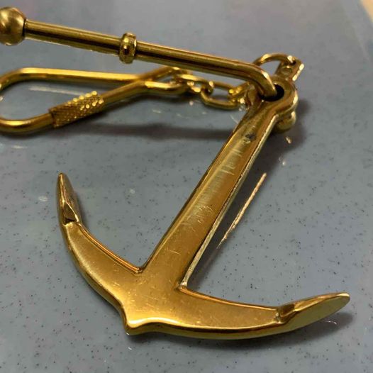 Anchor Key Ring