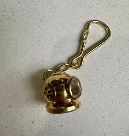 Divers Helmet Key Ring
